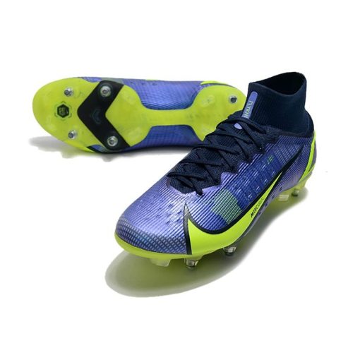 Nike Mercurial Superfly 8 Elite SG-PRO AC Recharge - Neonblauw Navy_5.jpg